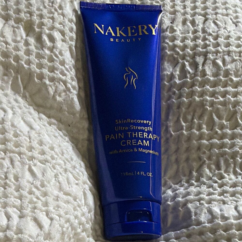 Nakery Beauty SkinRecovery Ultra-Strength Cream Arnica Magnesium 4 oz
